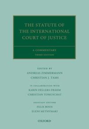 The Statute of the International Court of Justice