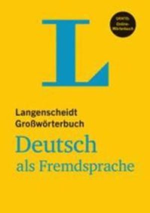 Langenscheidt Grosswoerterbuch Deutsch Als Fremdsprache