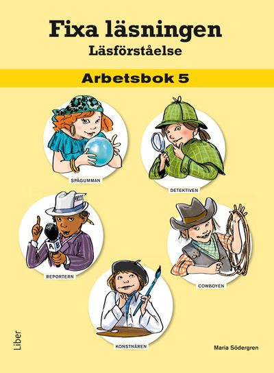 Fixa läsningen Läsförståelse Arbetsbok 5, 5-pack | 1:a upplagan