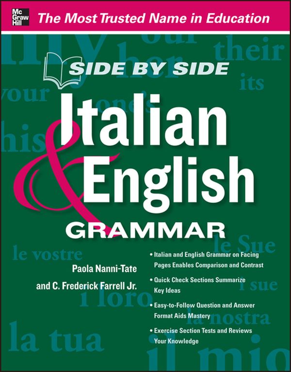 Side by Side Italian and English Grammar | 0:e upplagan