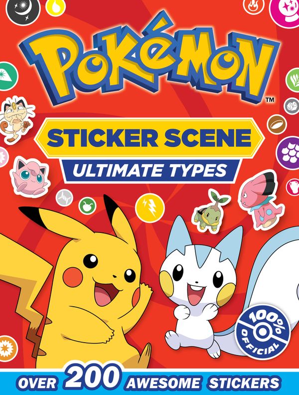 POKÉMON ULTIMATE TYPES STICKER SCENE | 0:e upplagan