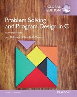 Problem Solving and Program Design in C, Global Edition