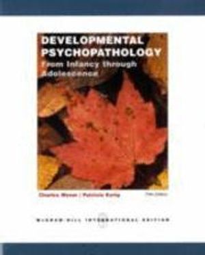 Developmental Psychopatology | 5:e upplagan