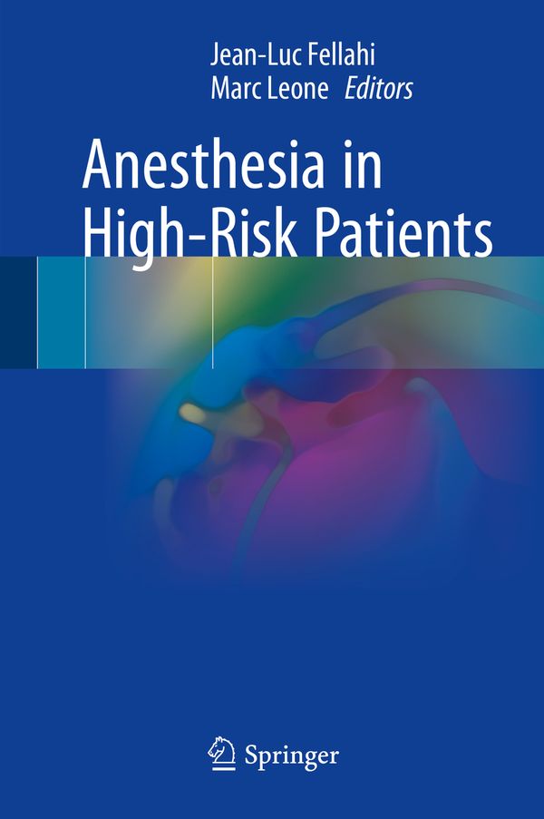 Anesthesia in High-Risk Patients | 1:a upplagan