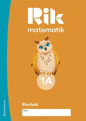 Rik matematik 1A Elevbok |  2:e upplagan