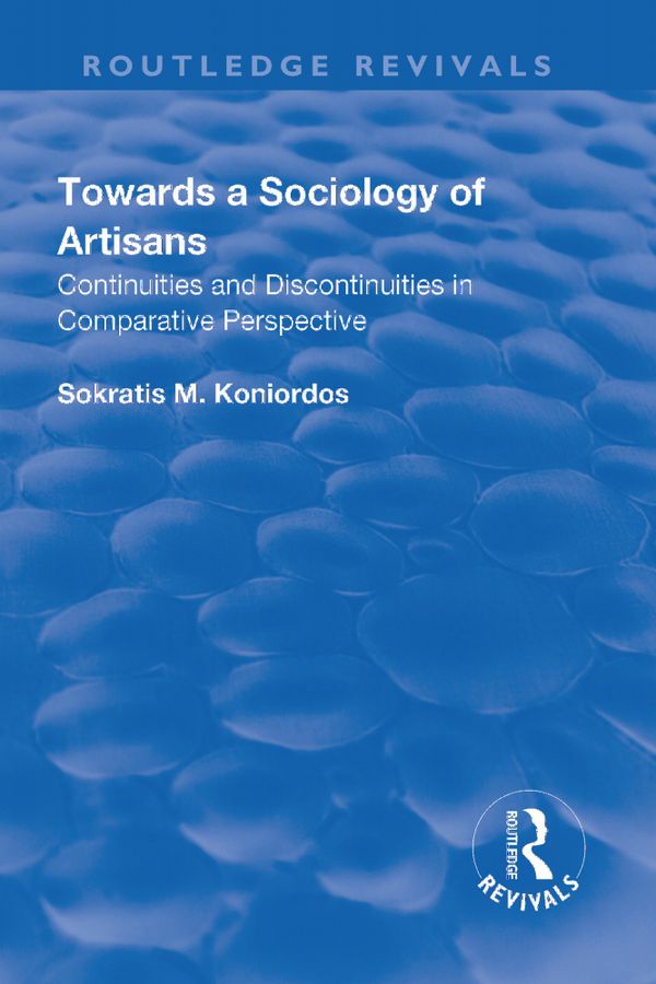 Towards a Sociology of Artisans | 1:a upplagan