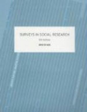 Surveys in Social Research | 5:e upplagan