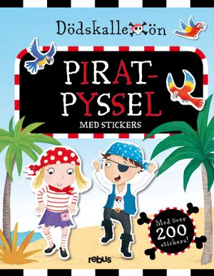 Piratpyssel med stickers