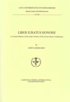 Liber iuratus Honorii A Critical Edition of the Latin Version of the Sworn Book of Honorius