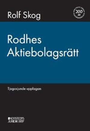 Rodhes aktiebolagsrätt | 27:e upplagan