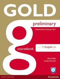 Gold Preliminary Coursebook with CD-ROM and Prelim MyLab Pack | 0:e upplagan