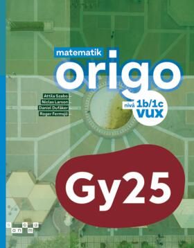 Matematik Origo nivå 1b/1c vux | 0:e upplagan