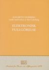 Elektronisk fullgörelse | 1:a upplagan