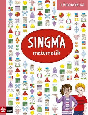 Singma matematik 6A Lärobok | 1:a upplagan