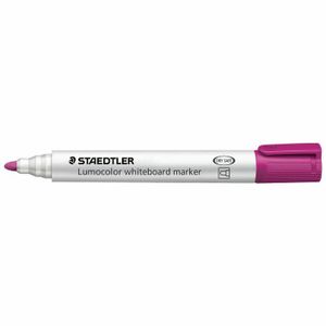 Lumocolor whiteboard penna med rund spets. (2 mm, rosa)