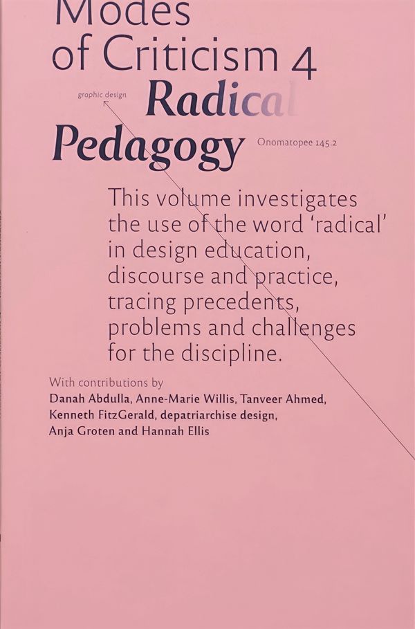 Modes of Criticism 4: Radical Pedagogy | 0:e upplagan