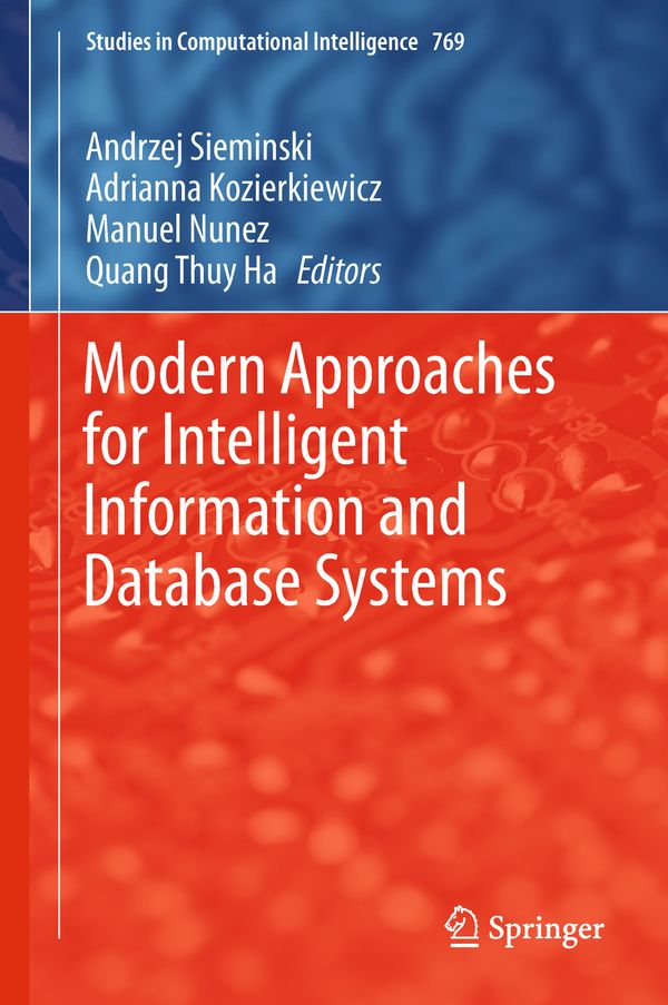 Modern Approaches for Intelligent Information and Database Systems | 1:a upplagan
