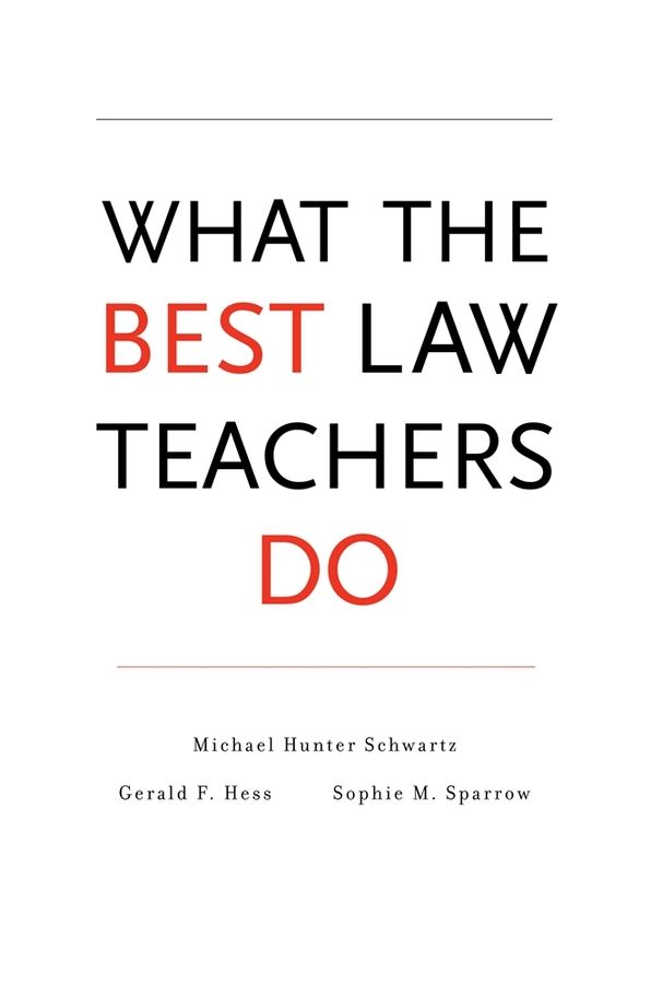 What the Best Law Teachers Do | 0:e upplagan