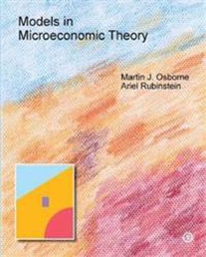 Models in Microeconomic Theory