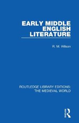 Early Middle English Literature | 1:a upplagan