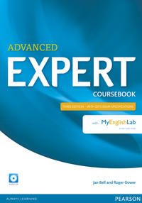 Expert Advanced 3rd Edition Coursebook with Audio CD and MyEnglishLab Pack | 3:e upplagan
