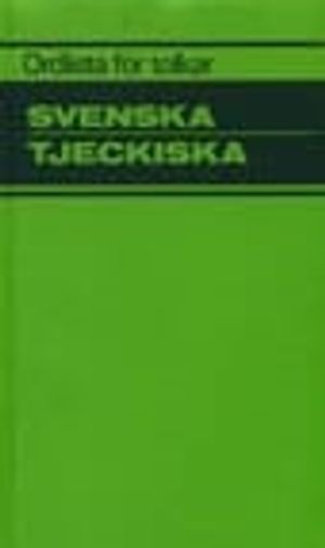 Ordlista för tolkar Svenska Tjeckiska | 1:a upplagan