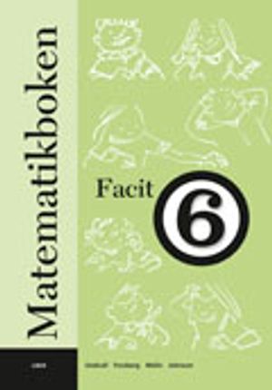 Matematikboken 6 Facit | 1:a upplagan