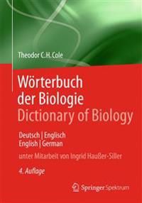 Wörterbuch der Biologie Dictionary of Biology | 4:e upplagan
