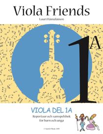 Viola. Del 1A, Repertoar och samspelsbok för barn och unga