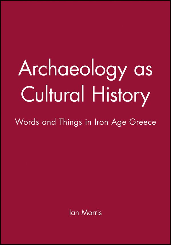 Archaeology as cultural history | 0:e upplagan