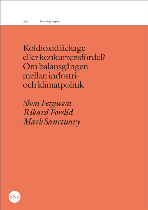 Koldioxidläckage eller konkurrensfördel? | 0:e upplagan