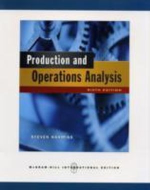 Production and Operations Analysis | 6:e upplagan