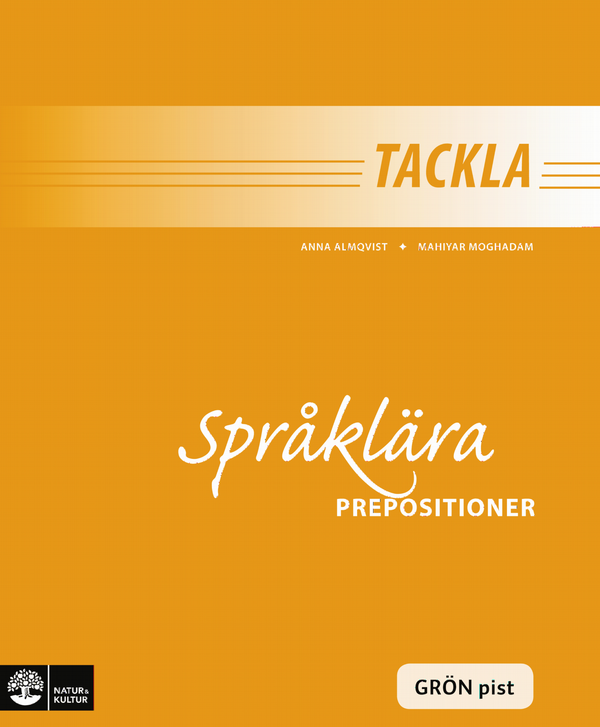 Tackla Språklära Prepositioner Blå pist | 1:a upplagan