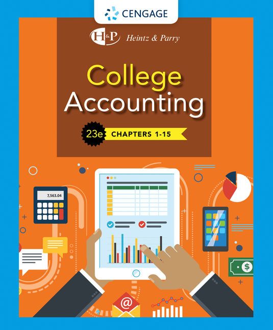 College Accounting, Chapters 1- 15 | 23:e upplagan