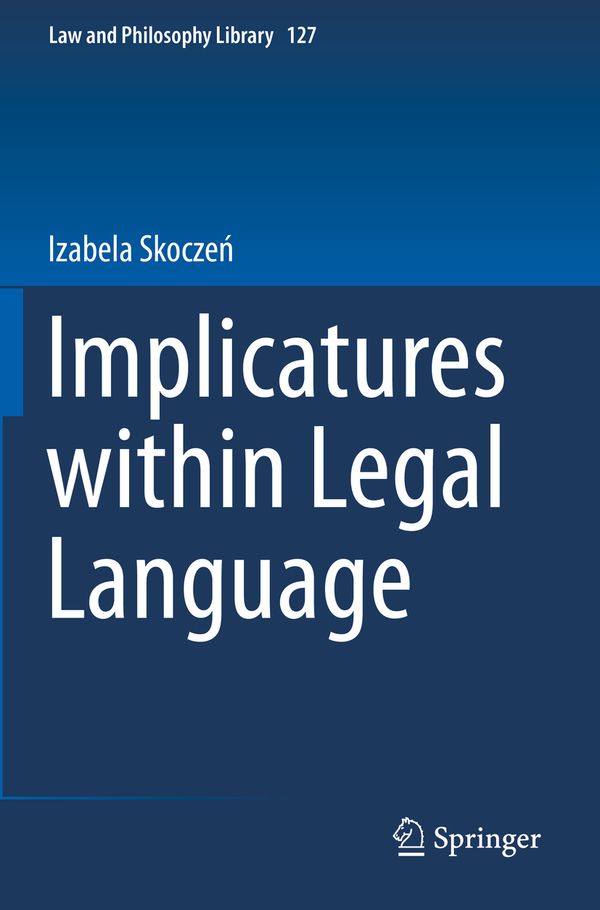 Implicatures within Legal Language | 1:a upplagan