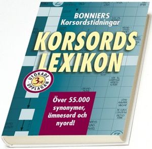 Bonniers korsordstidningar Korsordslexikon