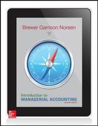 Introduction to Managerial Accounting | 0:e upplagan