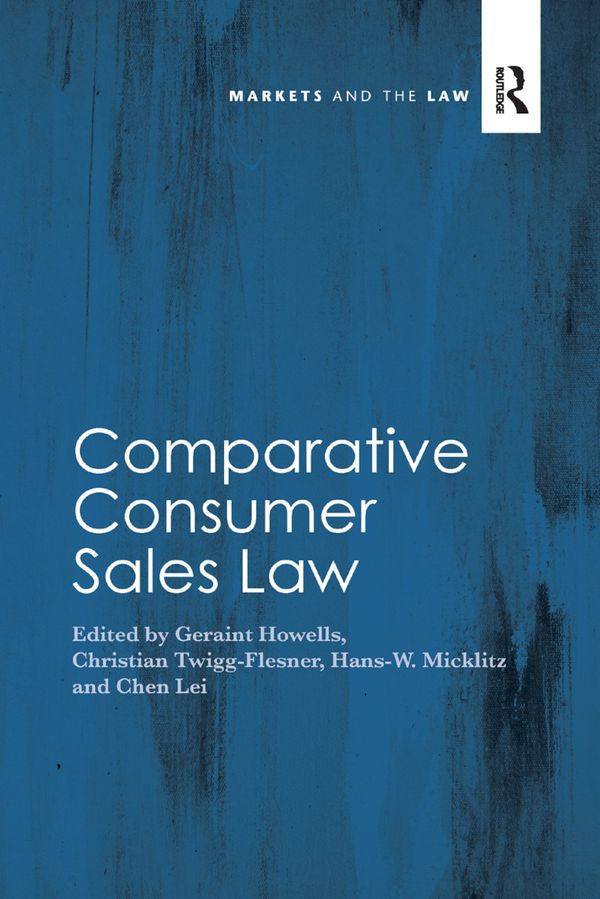 Comparative Consumer Sales Law | 1:a upplagan
