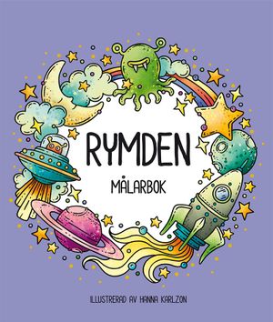 Rymden - målarbok | 1:a upplagan