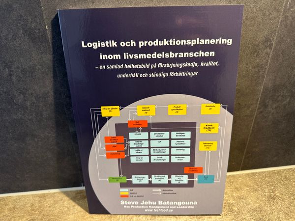 Logistik och produktionsplanering. - en samlad helhetsbild över försörjningsskedja, kvalitet, underhåll och ständiga förbättring | 0:e upplagan