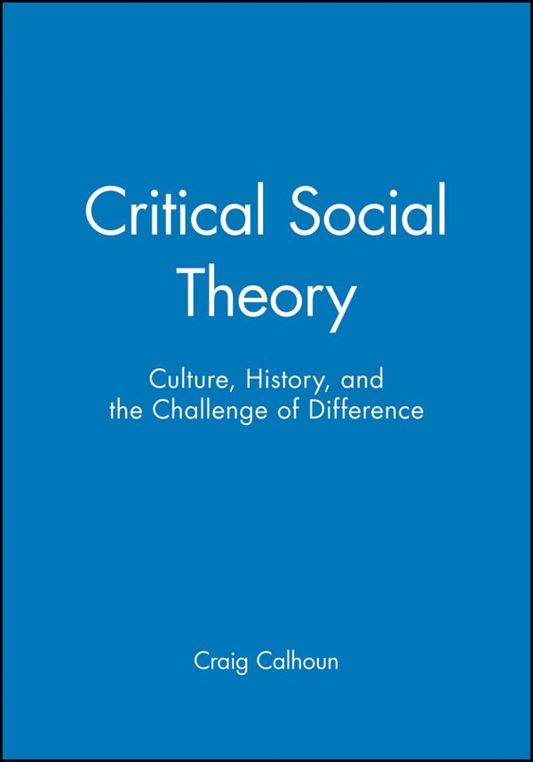 Critical Social Theory | 0:e upplagan
