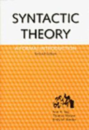 Syntactic Theory |  2:e upplagan