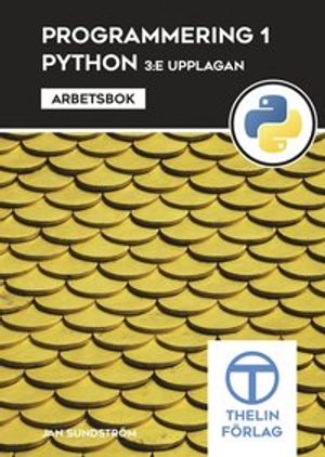 Programmering 1 med Python - Arbetsbok | 3:e upplagan