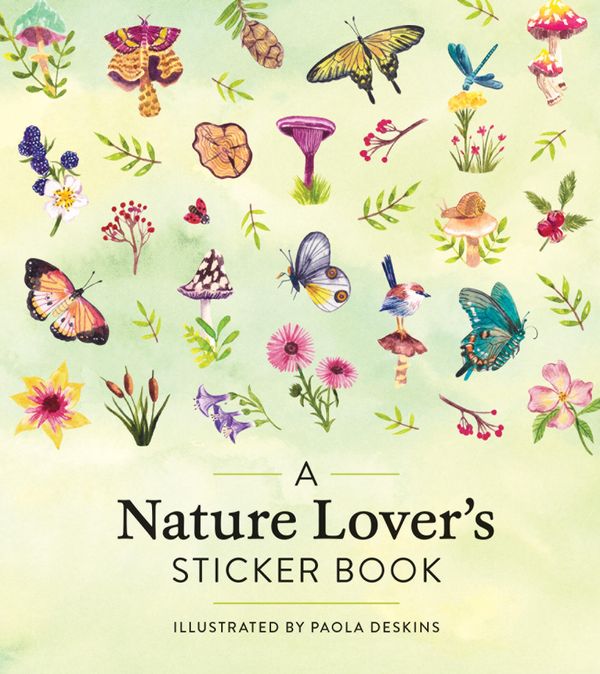 A Nature Lover's Sticker Book | 0:e upplagan