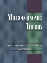 Microeconomic Theory | 1:a upplagan