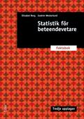 Statistik för beteendevetare - Faktabok | 3:e upplagan