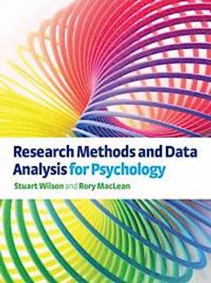 Research Methods and Data Analysis for Psychology | 10:e upplagan