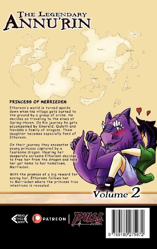 The Legendary Annu'rin VOL 2 : Princess of Merrieden | 2:a upplagan