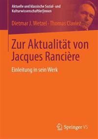 Zur Aktualität von Jacques Rancière | 1:a upplagan