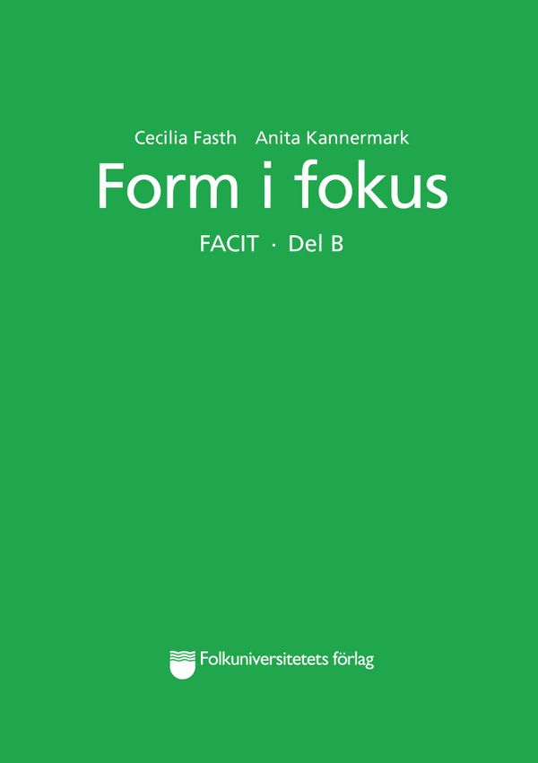 Form i fokus | 0:e upplagan